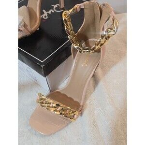 Qupid high heels highlight 49 color nude 7.5